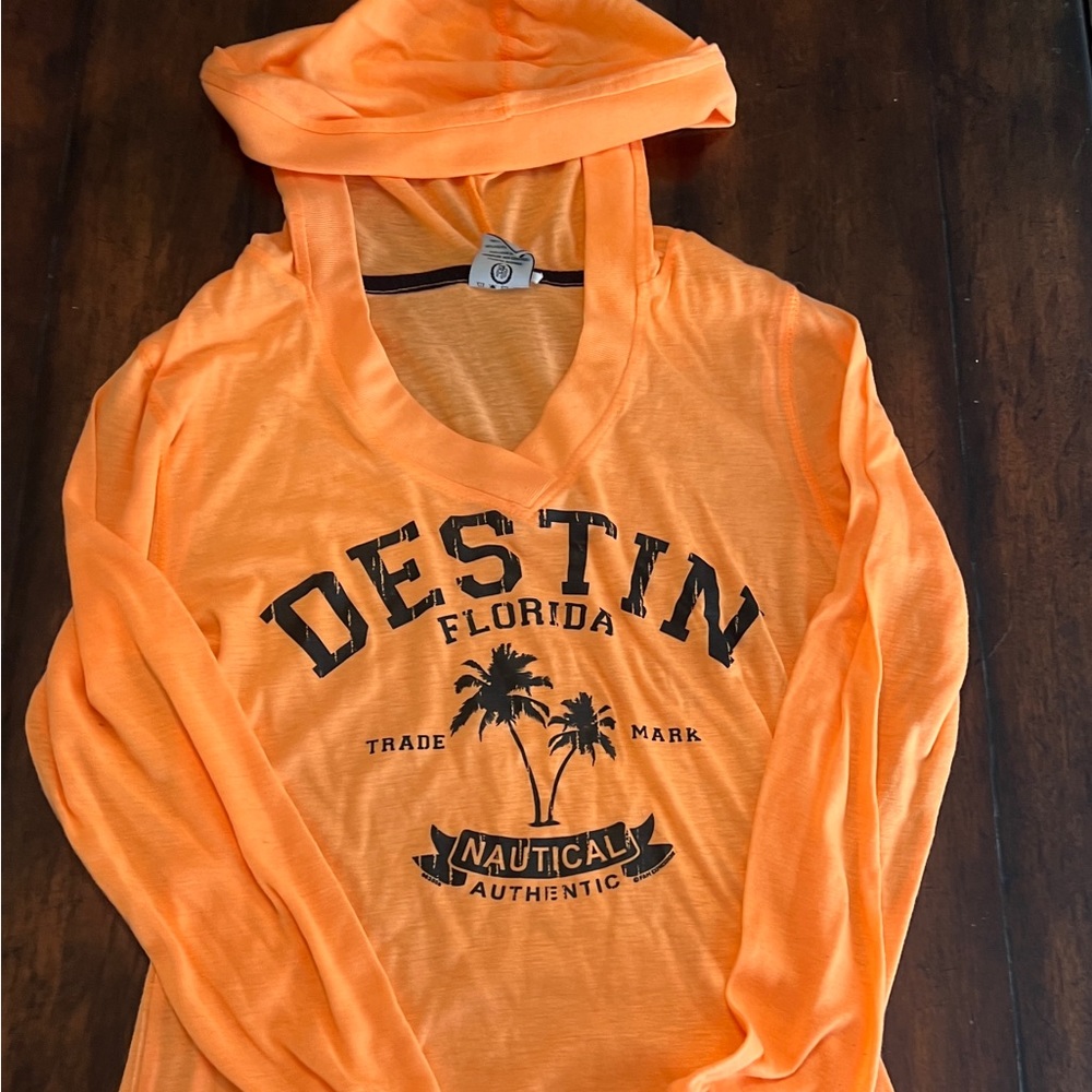 Destin Lightweight Summer Hoodie- Size S